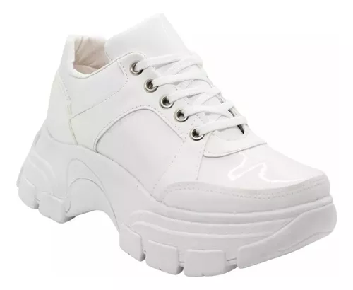 Zapatillas De Mujer Urbanas Altas Plataformas Pia