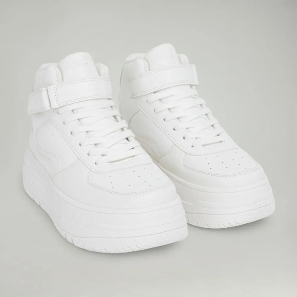 Zapatillas Urbanas Hypnotic Para Mujer Baskplat Blanco