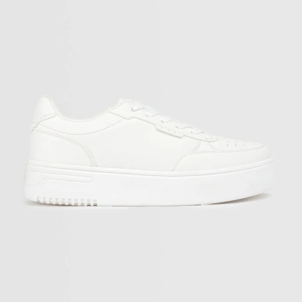 Zapatillas Urbanas Hypnotic Para Mujer Plainplat Blanco