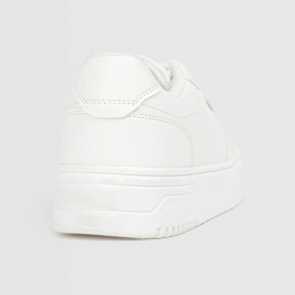 Zapatillas Urbanas Hypnotic Para Mujer Plainplat Blanco