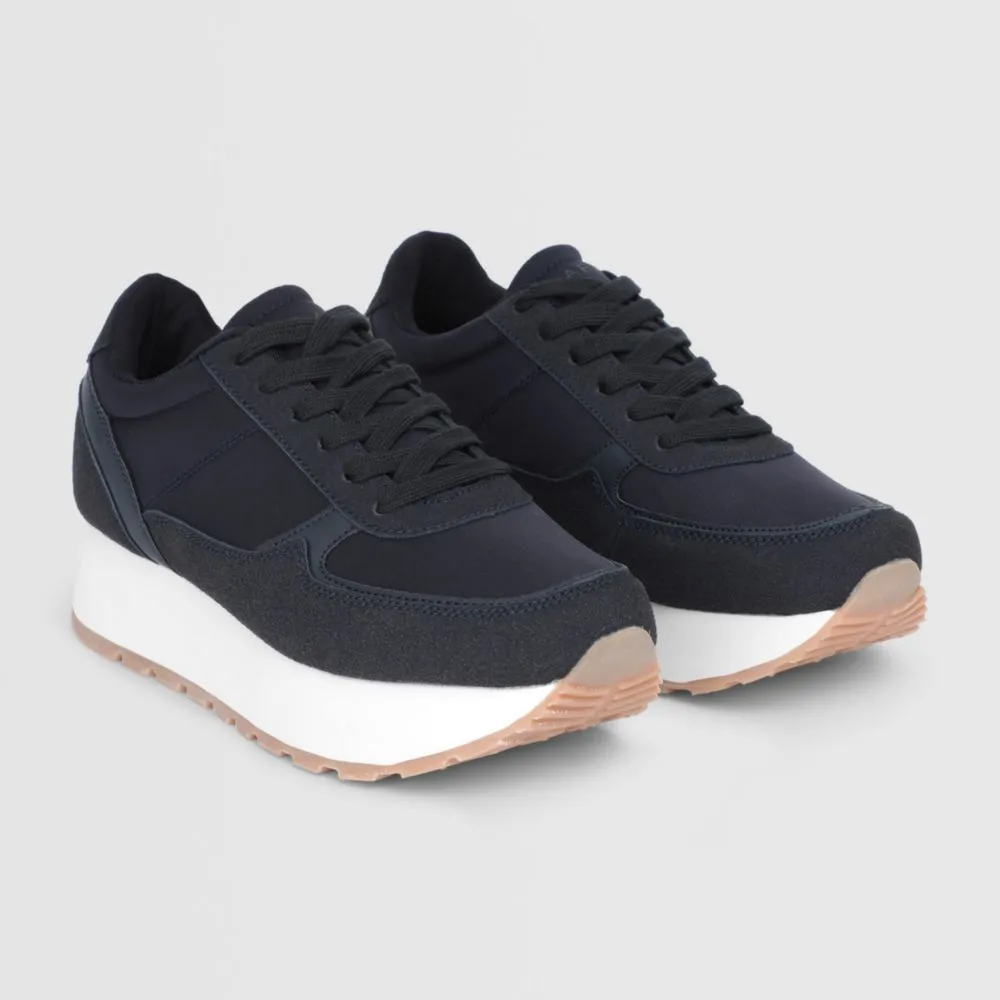 Zapatillas Urbanas Malabar Para Mujer Bluplat Negro