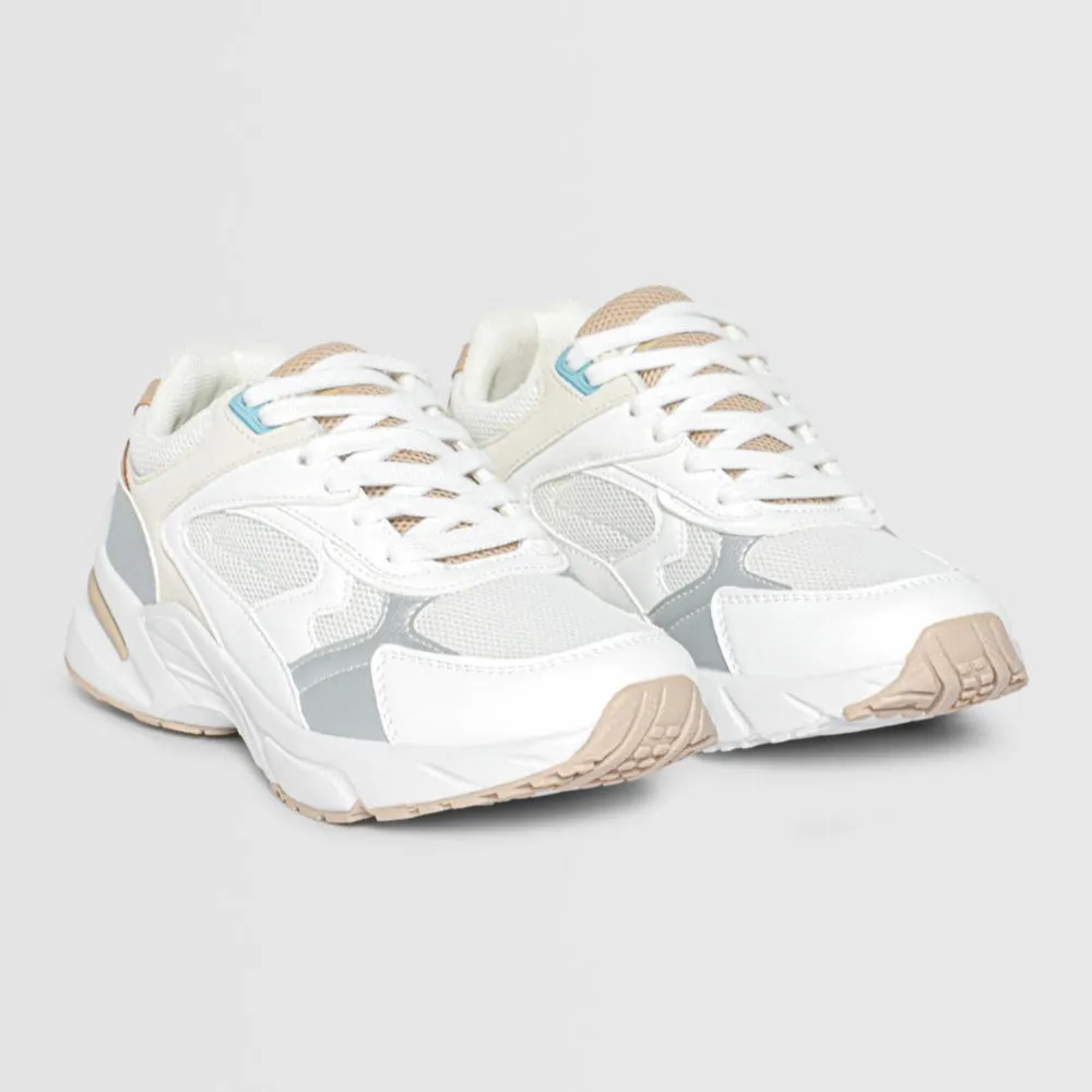 Zapatillas Urbanas Malabar Para Mujer Bowly Blanco