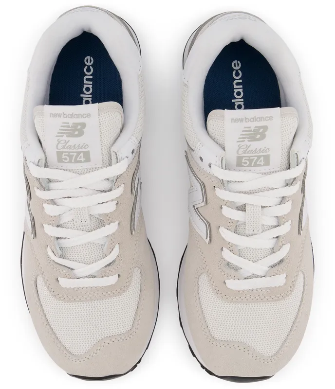 Zapatillas Urbanas Mujer New Balance 574 Beige