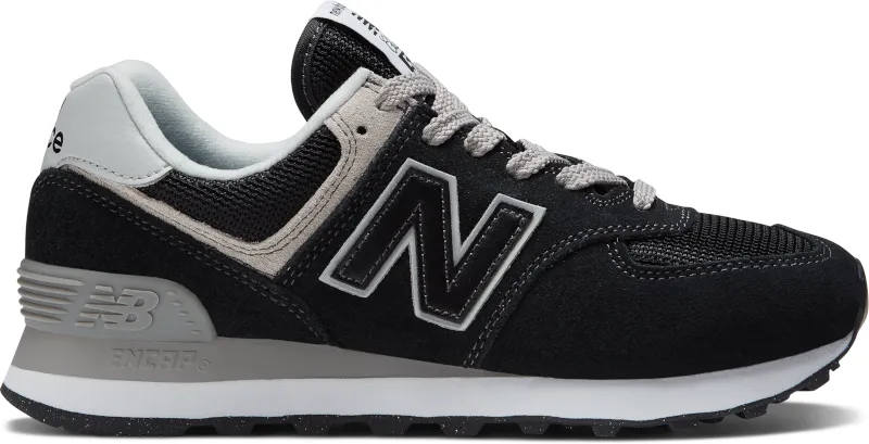 Zapatillas Urbanas Mujer New Balance 574 Negro