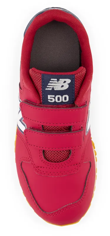 Zapatillas Urbanas Niño New Balance 500 Roja