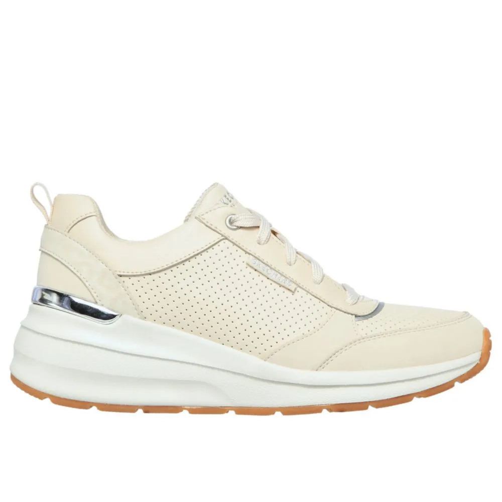 Zapatillas Urbanas Skechers Para Mujer 155616 Crema