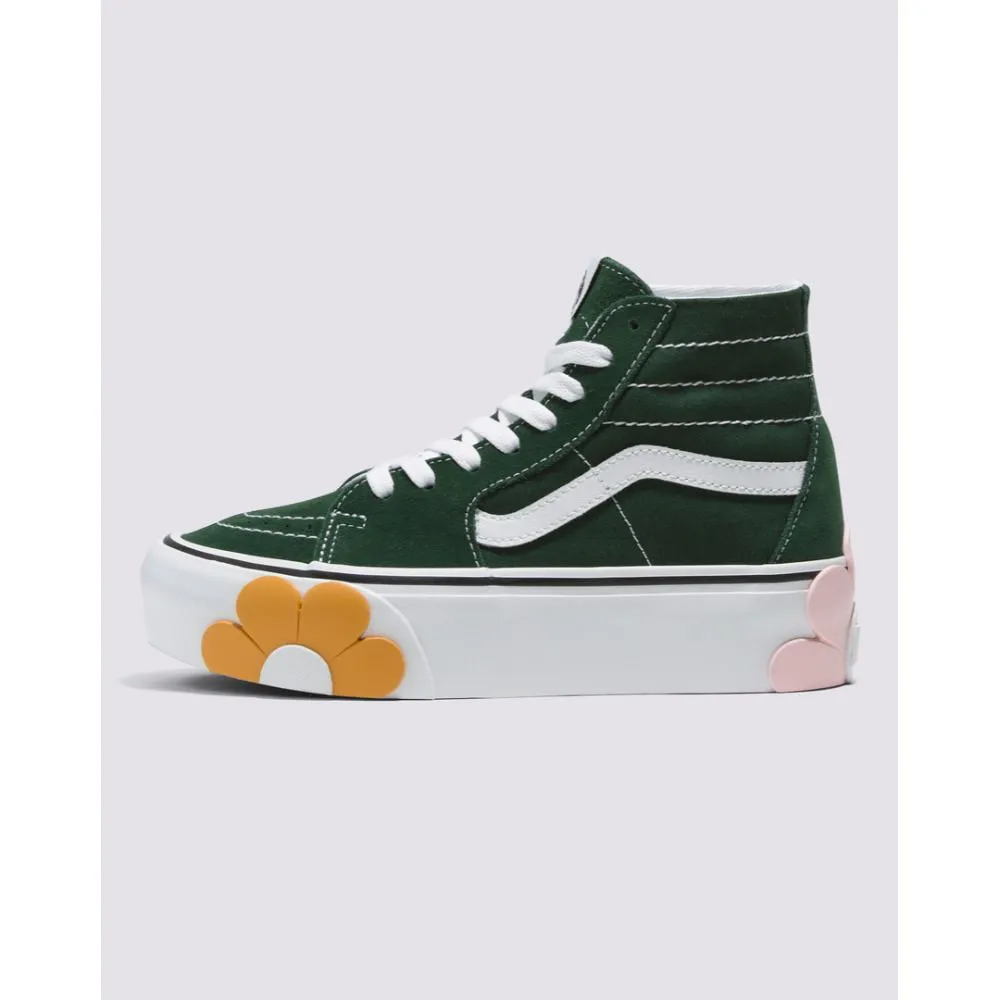 Zapatillas Urbanas Vans Para Mujer Verde Textil