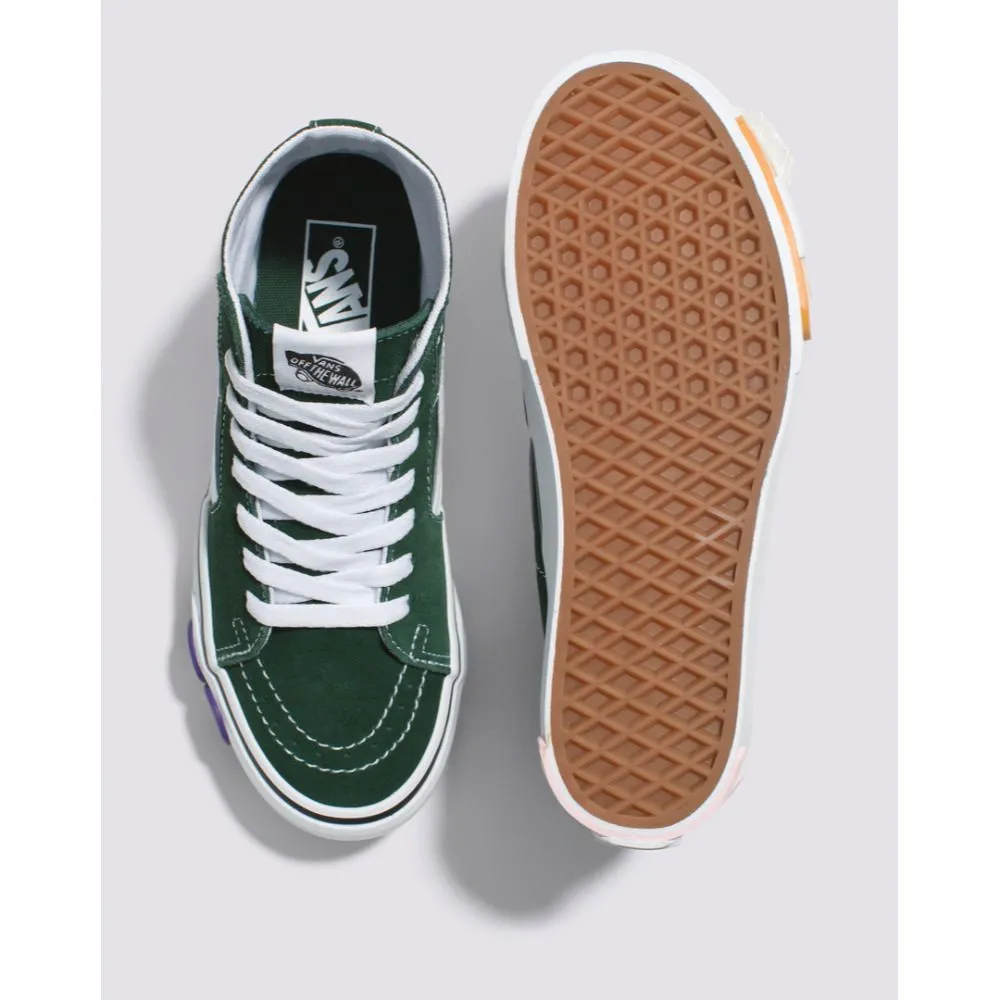 Zapatillas Urbanas Vans Para Mujer Verde Textil