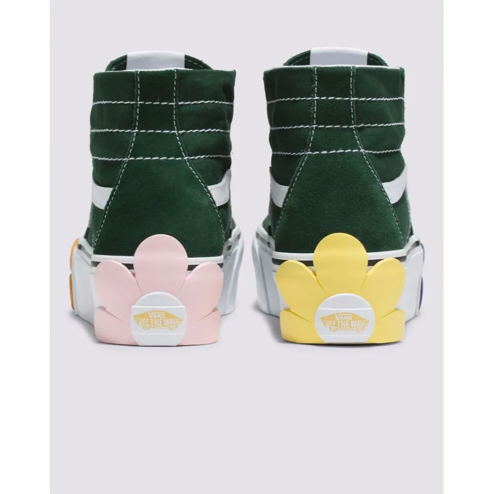 Zapatillas Urbanas Vans Para Mujer Verde Textil