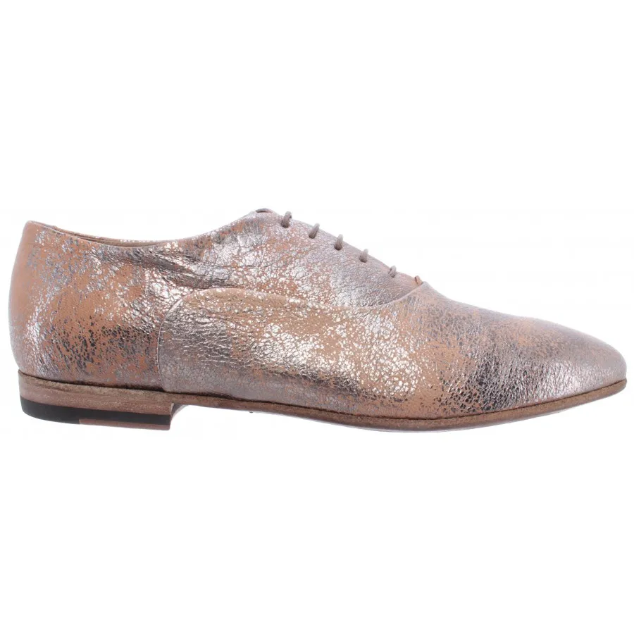 Zapatos Clásicos Mujer PANTANETTI 13152D Marmor Fucile Beig Cuero