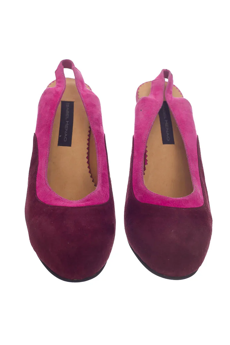 ZAPATOS COLOR MORADO  ISABEL HENAO