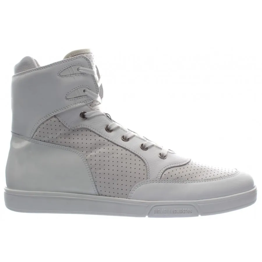 Zapatos Hombres Top Sneaker DIRK BIKKEMBERGS Sport Couture Olimpian Blanco Nuevo