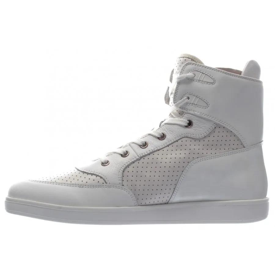 Zapatos Hombres Top Sneaker DIRK BIKKEMBERGS Sport Couture Olimpian Blanco Nuevo