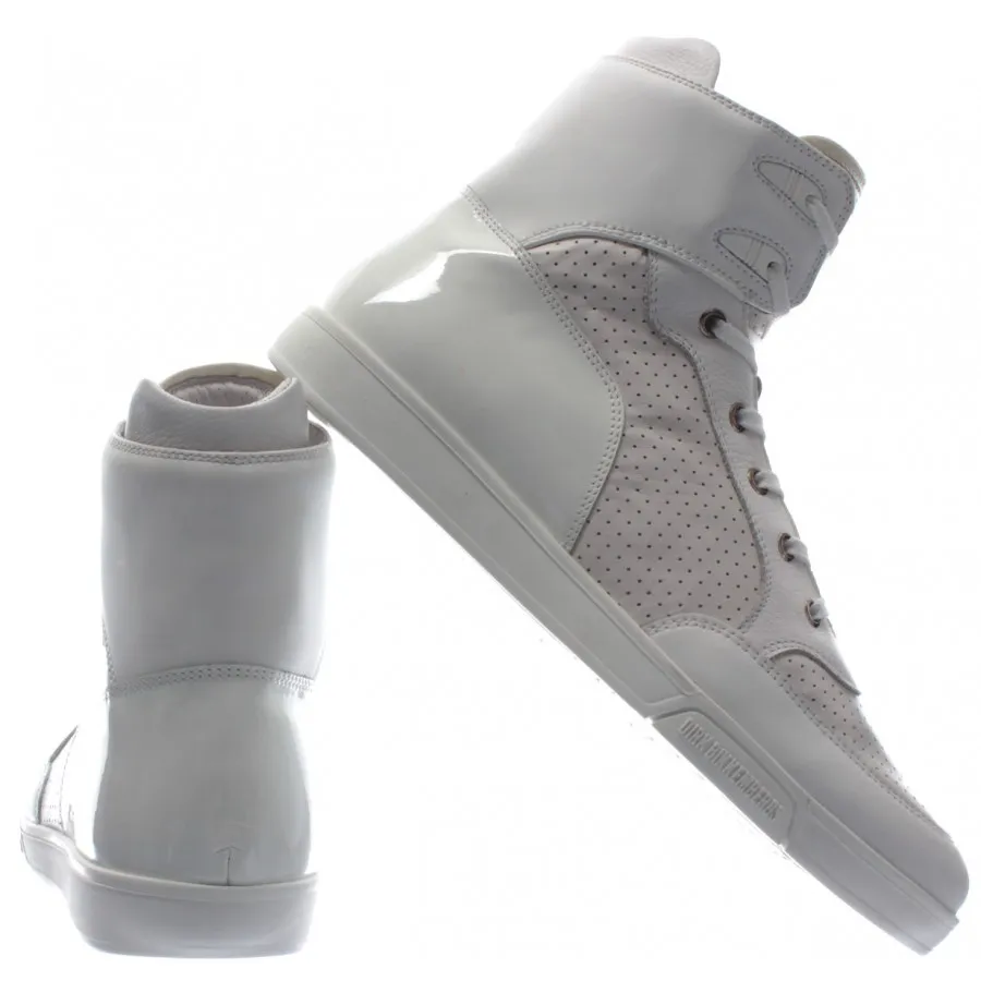 Zapatos Hombres Top Sneaker DIRK BIKKEMBERGS Sport Couture Olimpian Blanco Nuevo