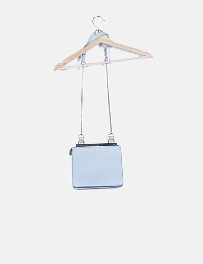 Zara Bolso azul satchels