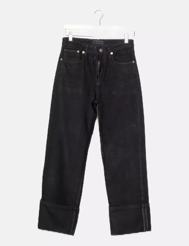 Zara Jeans negro denim